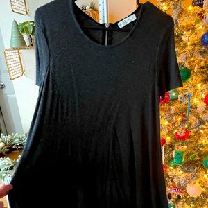 Abercrombie & Fitch Charcoal Grey flowy dress